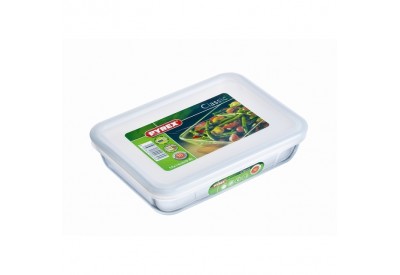 Pyrex Classic Dish with Lid 19 x 14cm/0.8L